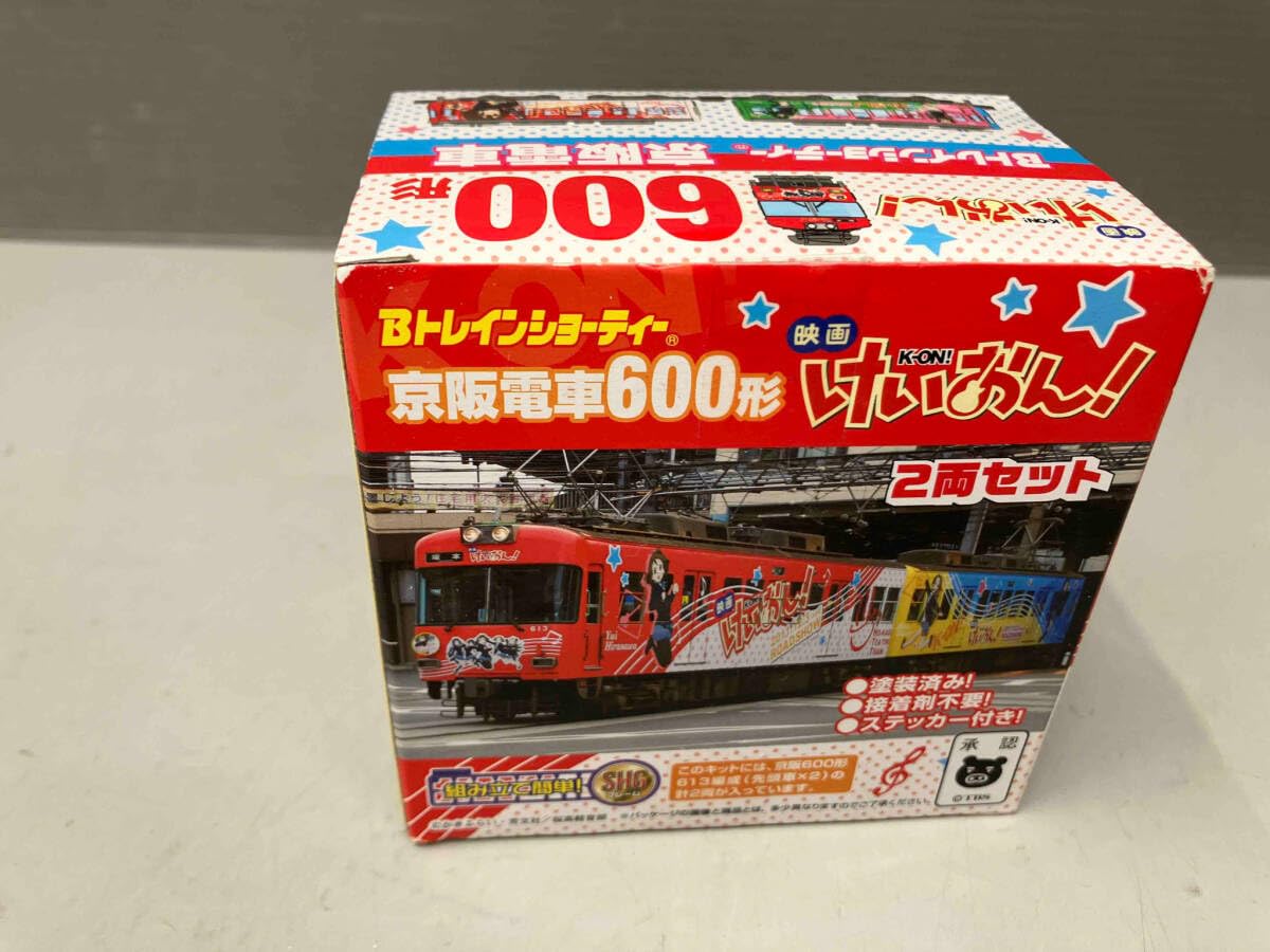 京阪600形 映画「けいおん！」ラッピング電車(2輌セット)２箱セット プラスチックモデルキット 京阪600形 映画 けいおん
