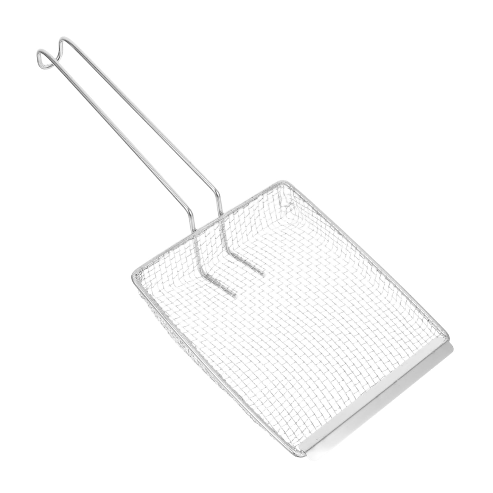 Angoily Ergonomic Skimmer with Fine Mesh for Efficient Grease Removal for Frying Chicken French Fries and Cooking the Kitchen