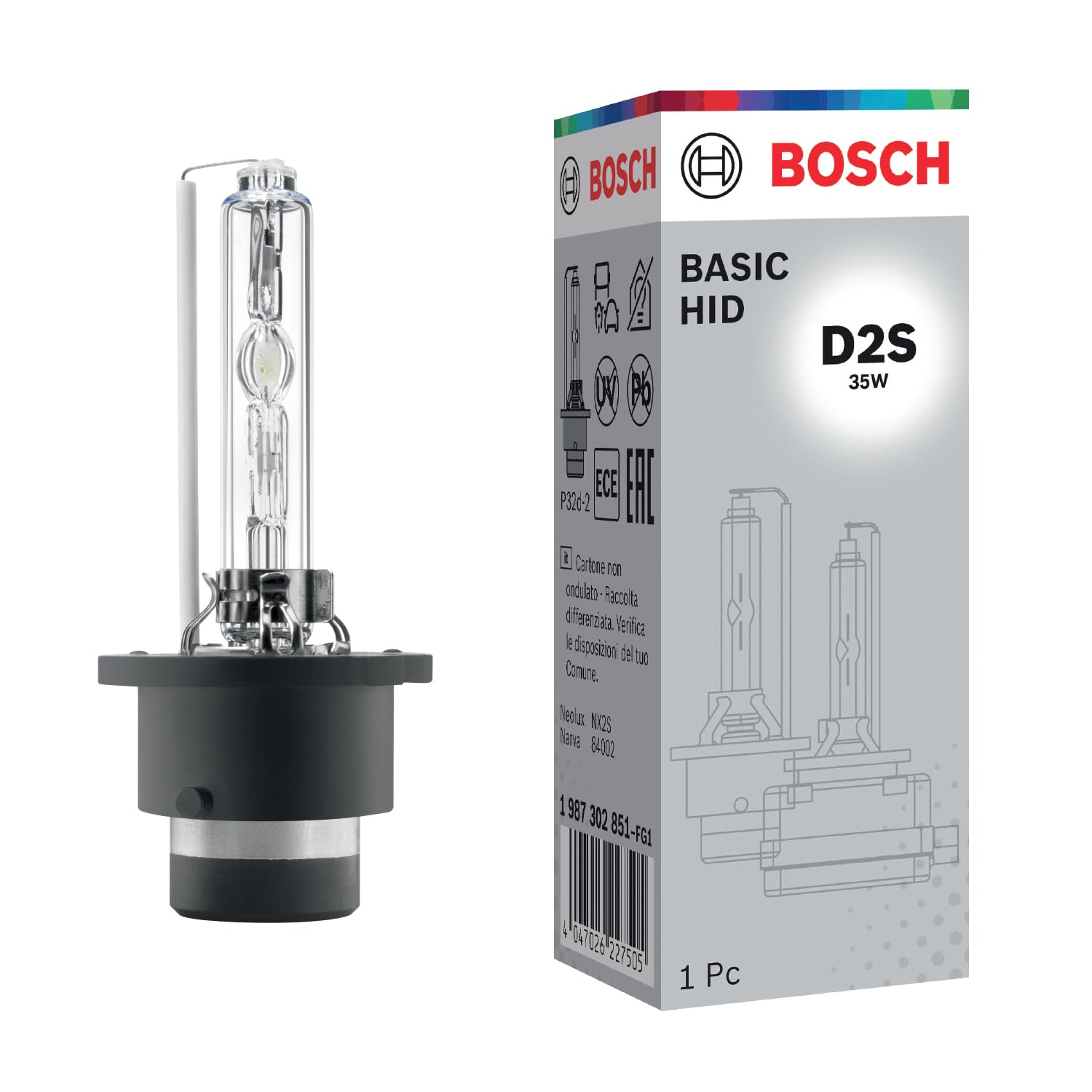 LAMPADA A SCARICA D2S