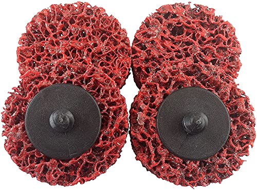 Starcke Premium Strip And Clean Discs Extra Course Grit - For Auto Body Repair, Marine, Paint, Primer, Plastics, Metal, Rust, And Corrosion (3 Inch - 5 Pack, Type R)