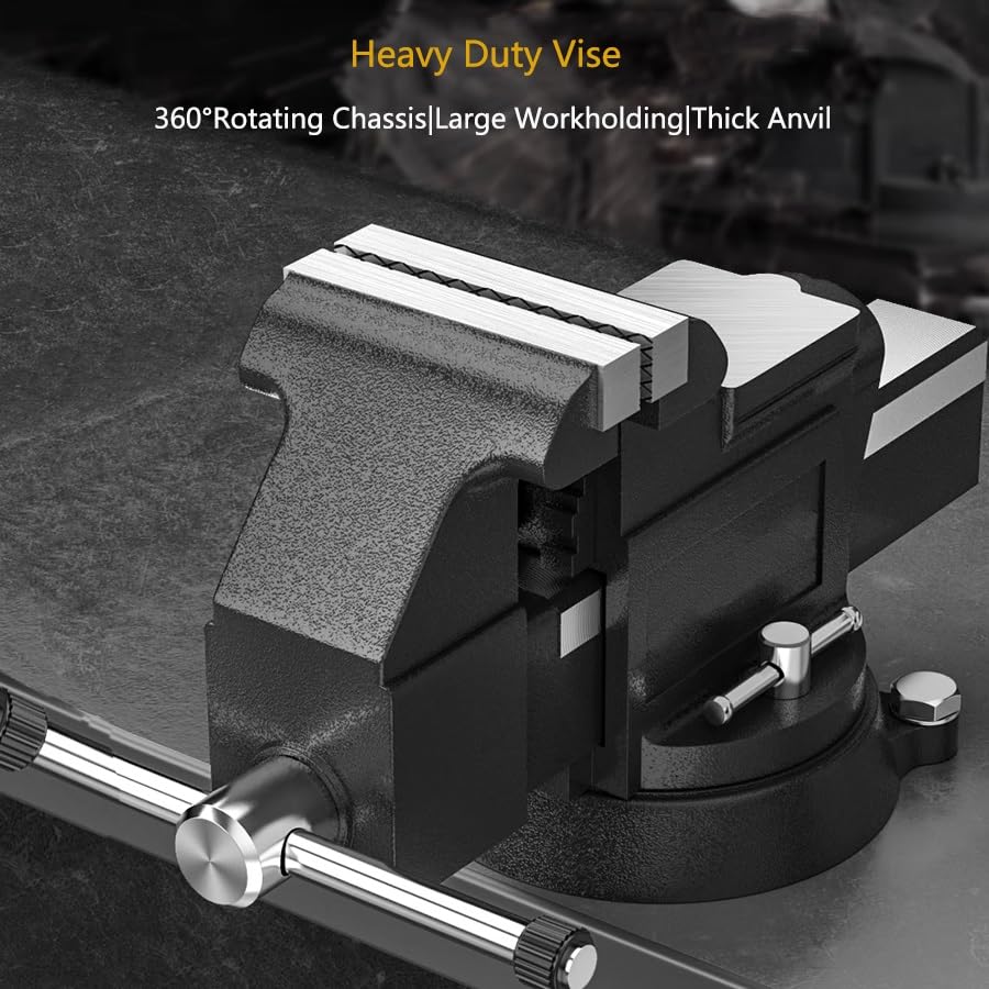 Amazon.co.jp: 万力、万力6インチの頑丈な万力、8インチの精密万力、万