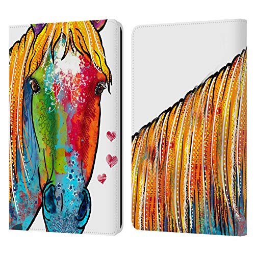 Head Case Designs Officially Licensed Duirwaigh Horse Animals Leather Wallet Case Compatible with Kindle Paperwhite 1/2 / 3