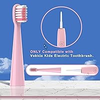 Vista 2 de 10PCS Toothbrush Replacement Head Compatible with Vekkia Kids Pink Unicorn Electric Toothbrush, Soft and Comfortable for Children's Teeth and Gums