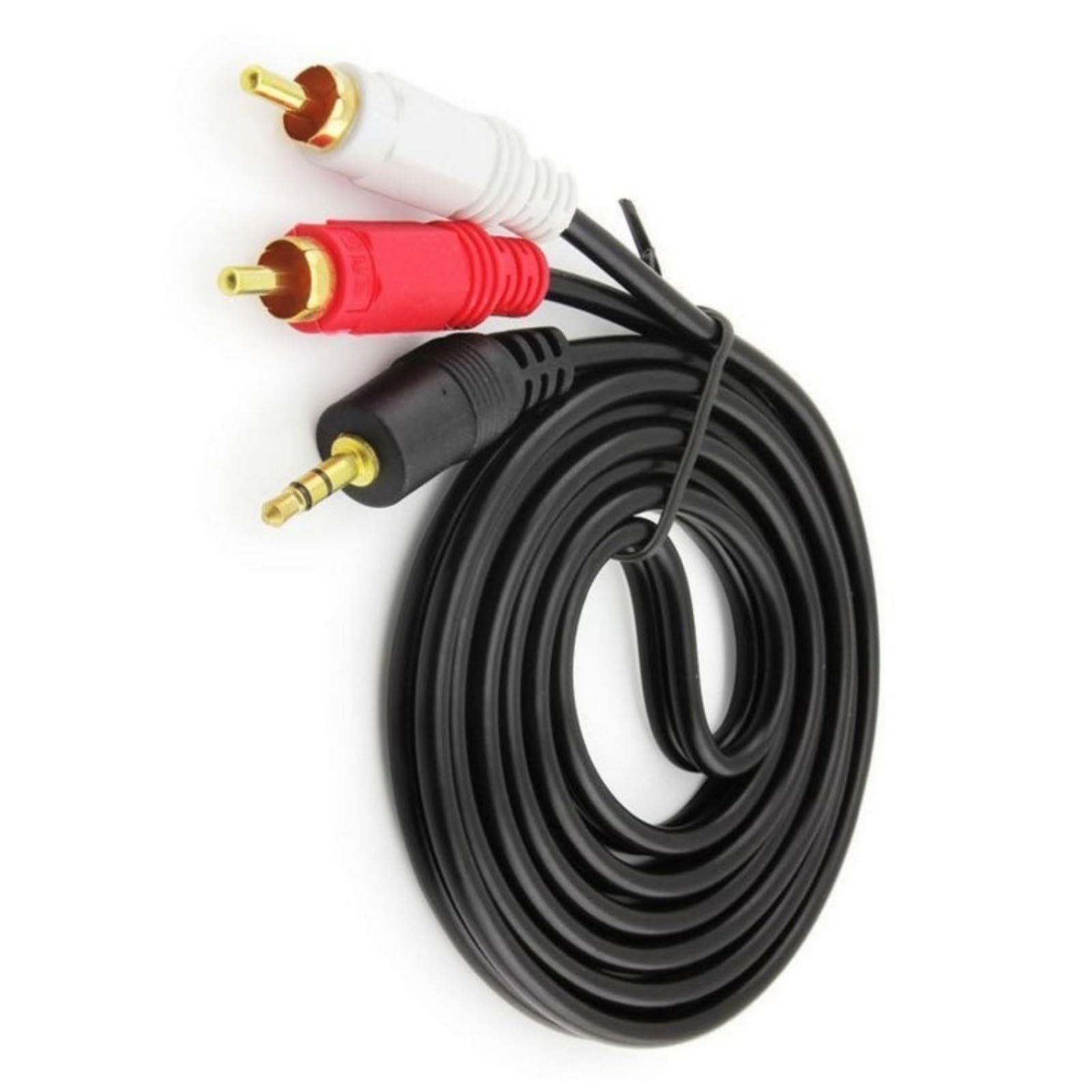 Tsophreniq 2RCA to 3.5mm AUXs Cable, 3.5mm 1/8 to 2RCA Male Headphone Adapter Y Splitter Stereo Sound Cord for Tablets Stereo Sound Splitter