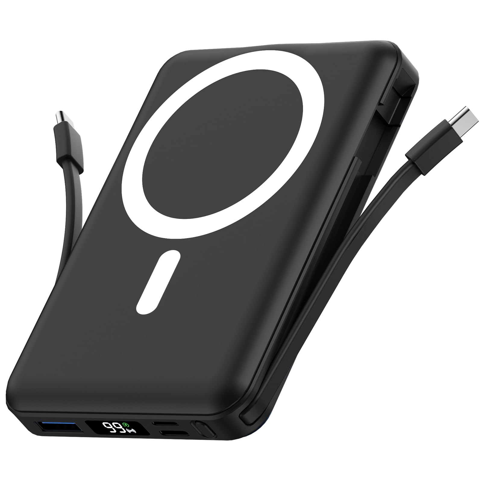 Power Bank 10000mAh for Magsafe, Inalámbrico Batería Externa