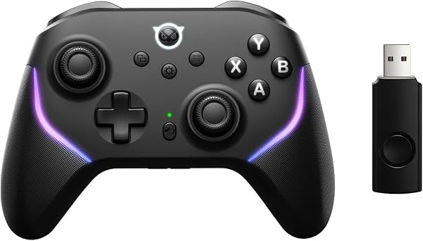 NYXI Imperial Controlador gamer para PC, Switch, Android, TV | Botones ABXY intercambiables para diseño PC/Switch, joystick TMR de tensión ajustable, gatillo de doble modo, 1200mAh, base de carga 12 de febrero de 2026 | por NYXI