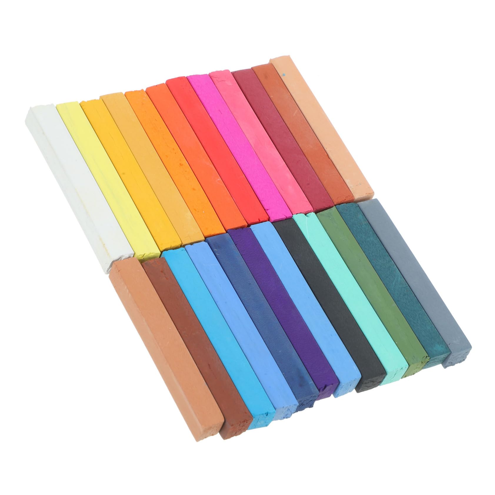 HOODANCOS Water Soluble Chalk 24 Colors Chalk Cover for Home School Outdoor Art Projects Dust-