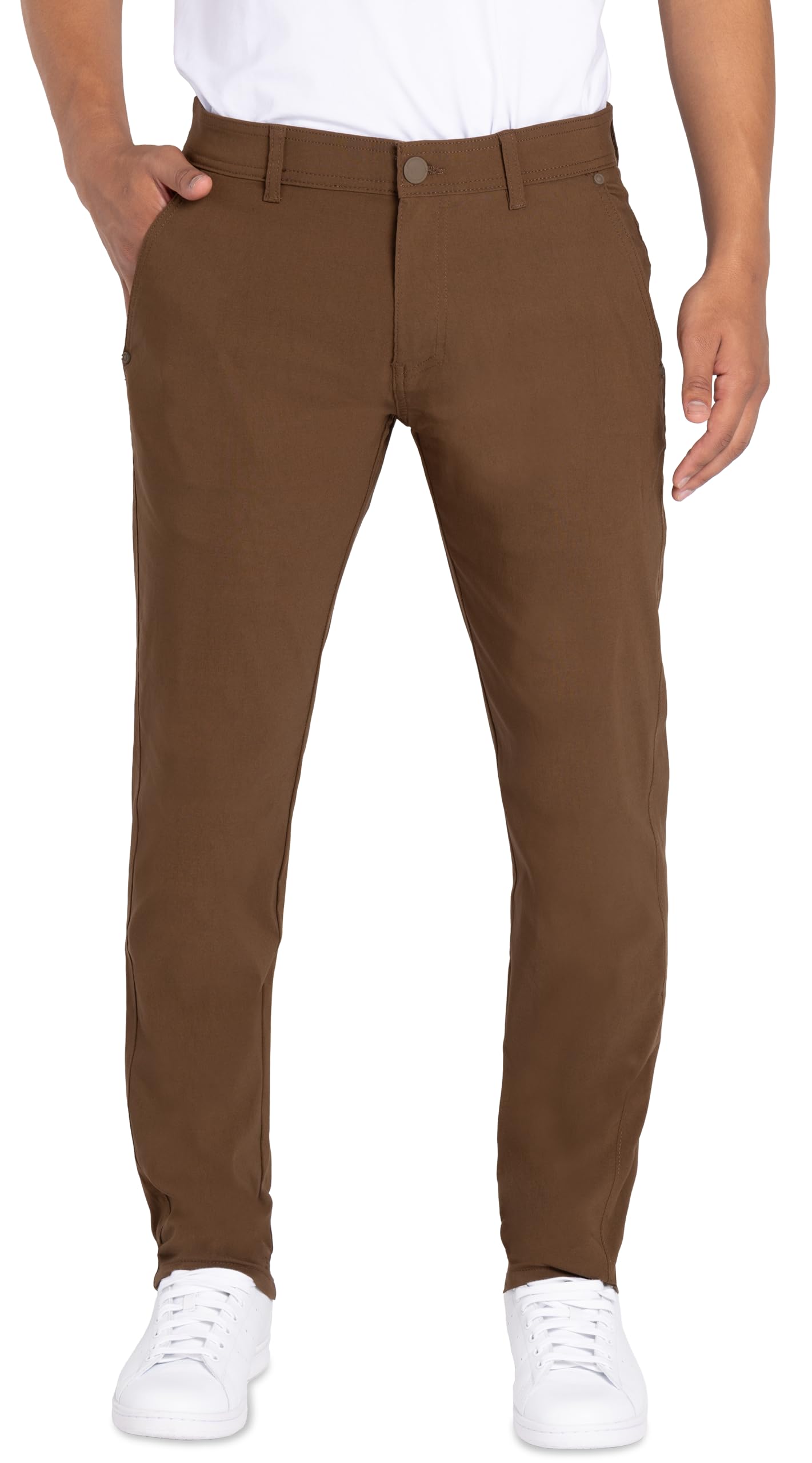 X Ray Stretch Slim Fit Golf Pants Men with Pockets Pantaloni Uomo
