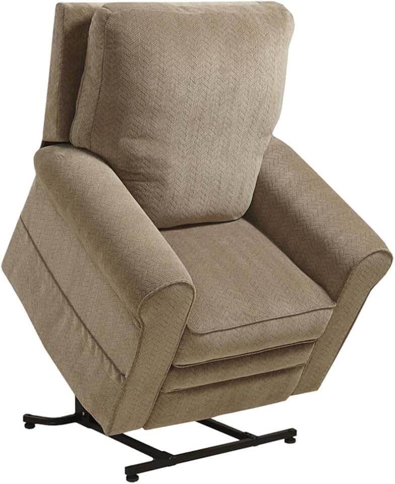 Catnapper Edwards 4851 Power Lift Chair & Recliner - Mushroom