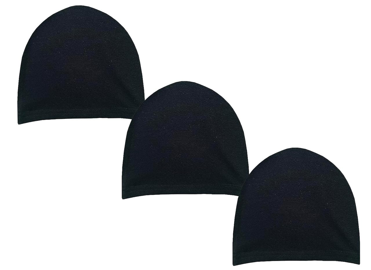 GMR Cotton Helmet Skull Cap for Men,Women and Girls,Free Size Pack of 3-picture-42