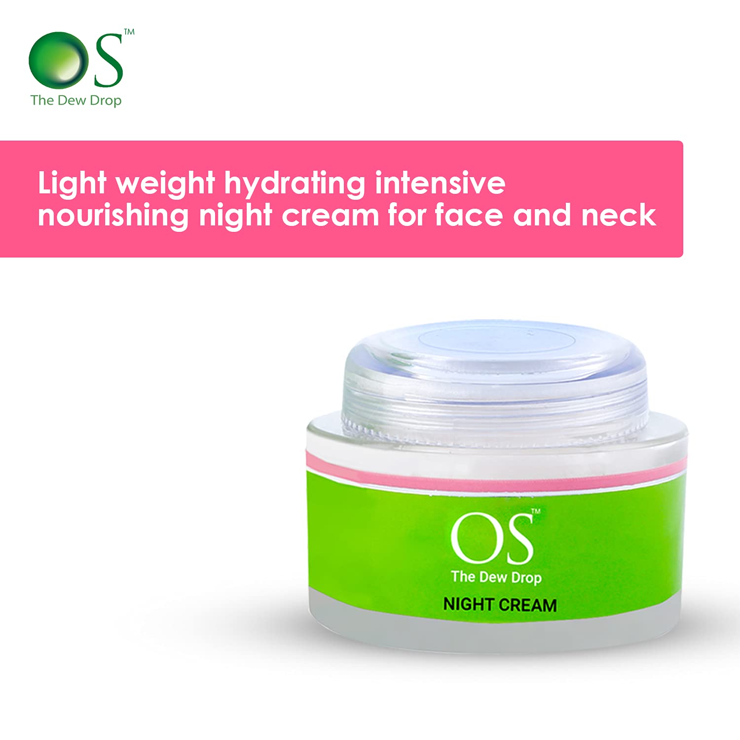 Le Bonheur OS Women Night Cream & Neck Natural Skin Care Face Moisturizer, Light Pink, 50 g 4