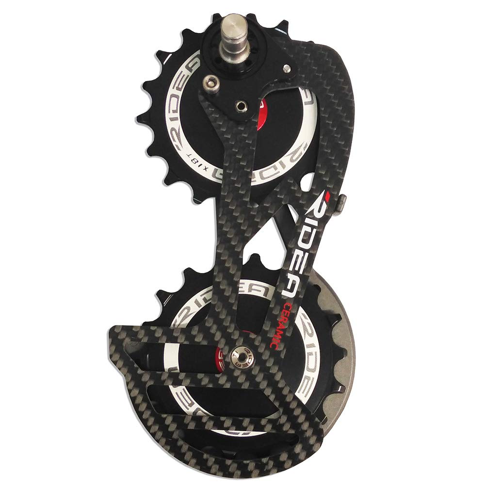 リデア（自転車） RD5-C88FC-C カーボンケージ/18T＆18T/フルセラミックベアリング カラー カーボン（ロゴ：ホワイト） RIDEA RIDEA RD5-C88FC-C カーボンケージ/18T＆18T/フルセラミックベアリング