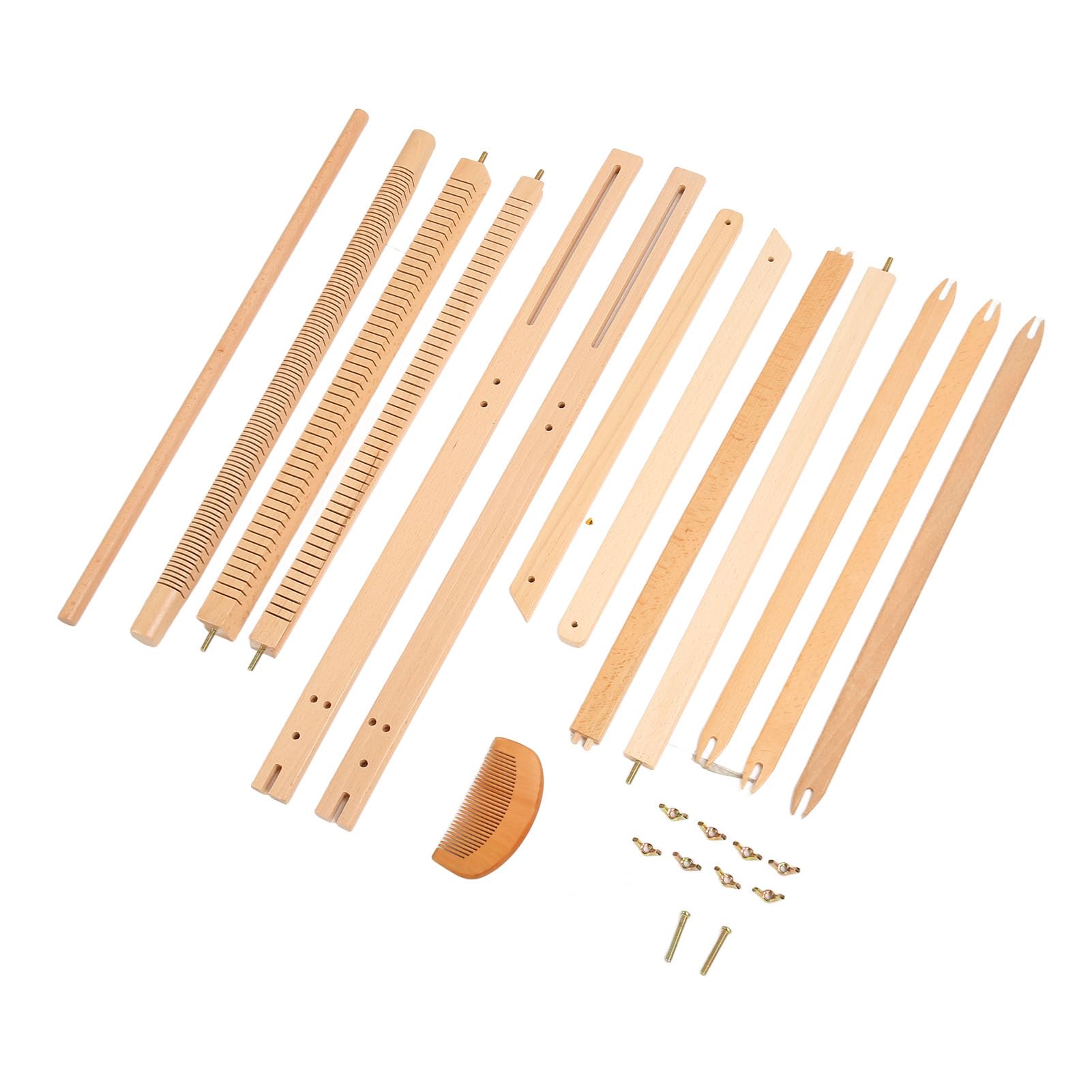 Omquot Kit fai da te di tessitura multi-artigianato in legno, facile da montare per bambini adulti principianti