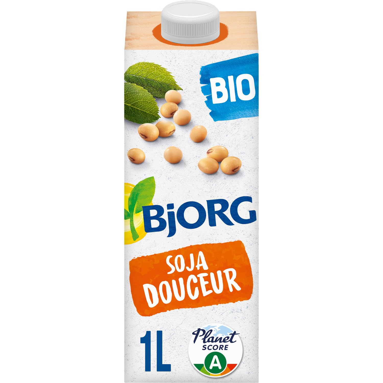 Pour un quotidien végétal et gourmand, optez pour BJORG Boisson Végétale Soja Douceur Bio, riche en protéines végétales et au goût vanillé subtil, format 1L pratique pour toute la famille - Lot de 4