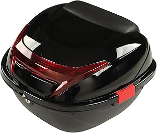 Motorcycle Rear Trunk 28L Large Waterproof Storage Bag with 2 Keys