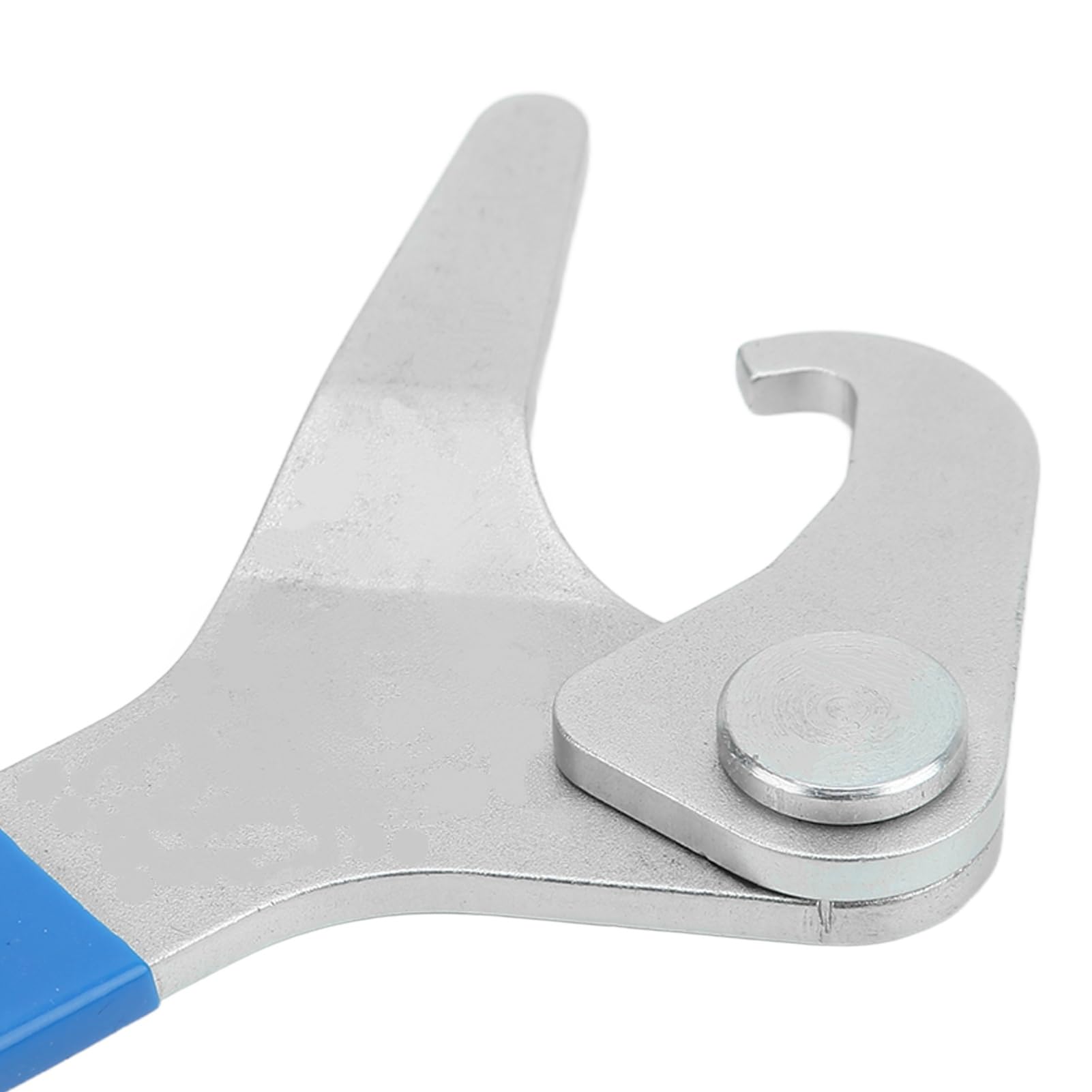 AYNEFY Strumento Regolazione Precarico Ammortizzatore Motociclo Chiave Antiurto Regolabile con Gancio Artiglio Antiscivolo per Bobine Molle 35mm a 75mm
