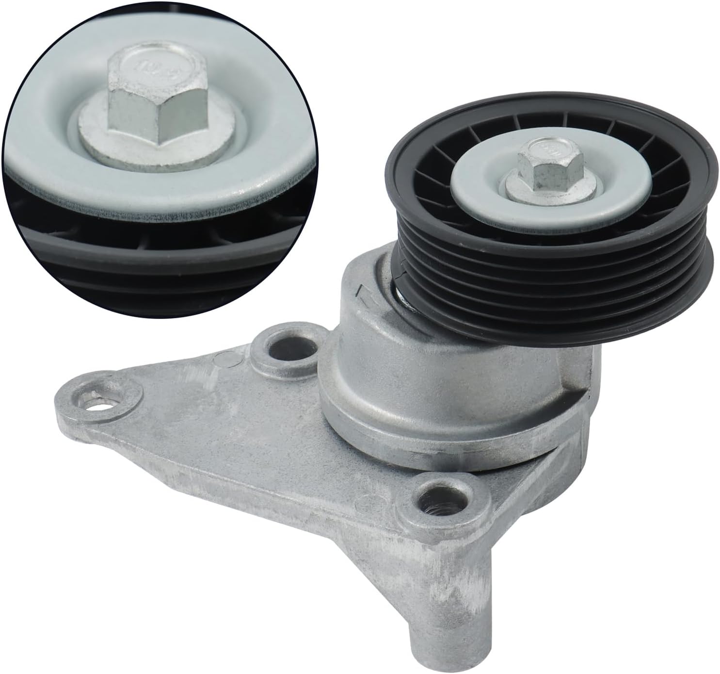 Silscvtt Serpentine Belt Tensioner Tool Drive Component kit Replacement for Gmc Savana 1500 2003-2008 Replacement for Chevy Silverado 1500 2002-2006 12555609 12580771 12669569