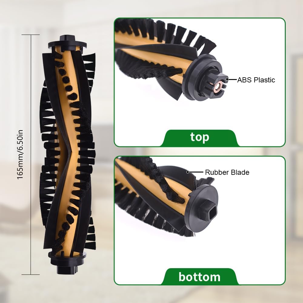 Brush Rollers for Ecovacs Deebot N79/DN622.11/500/DC3G, 3-Pack image 2