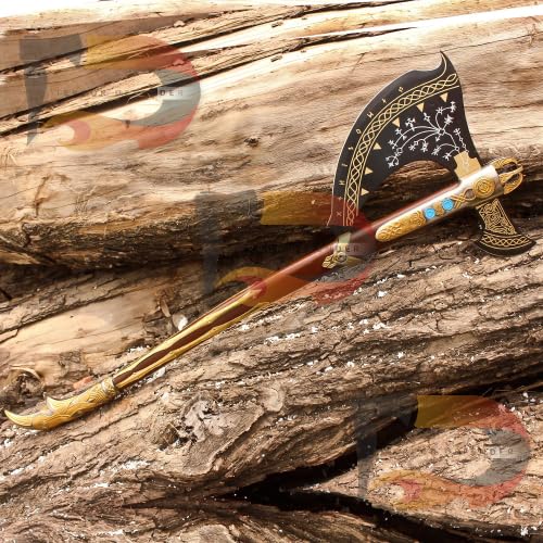 Handmade Karatos Axe Life-Sized Version God of War Level Up