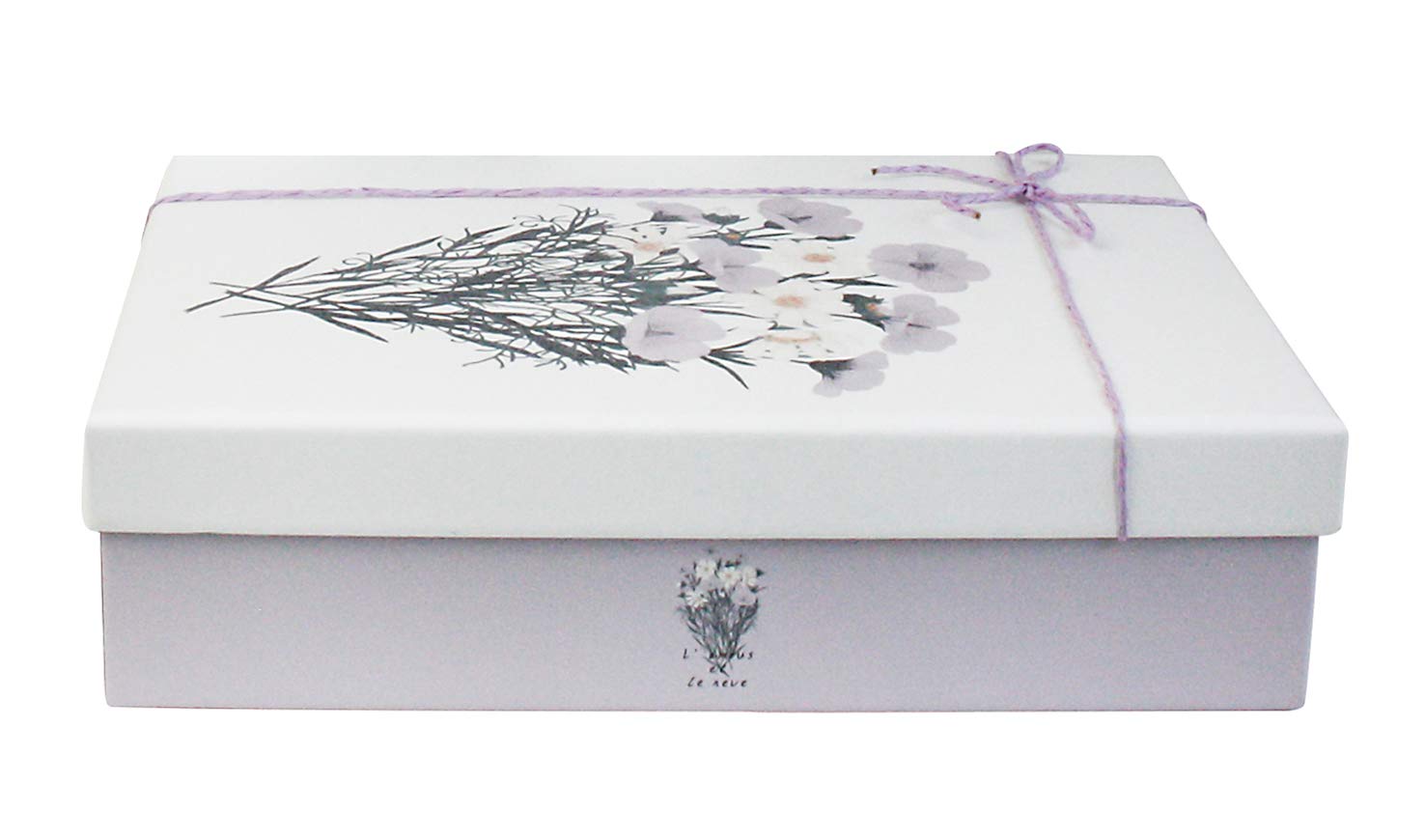 Une Boîte Cadeau Violette Avec Un Ruban Rose | PSD Gratuite