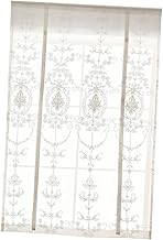 Veemoon 1Pc Cortinas Bordadas Persianas Romanas Cortinas De Tule Cortina De Tule Curta Cortinas De Janela Cortinas Curtas Estilo Europeu Gaze De Janela Curta