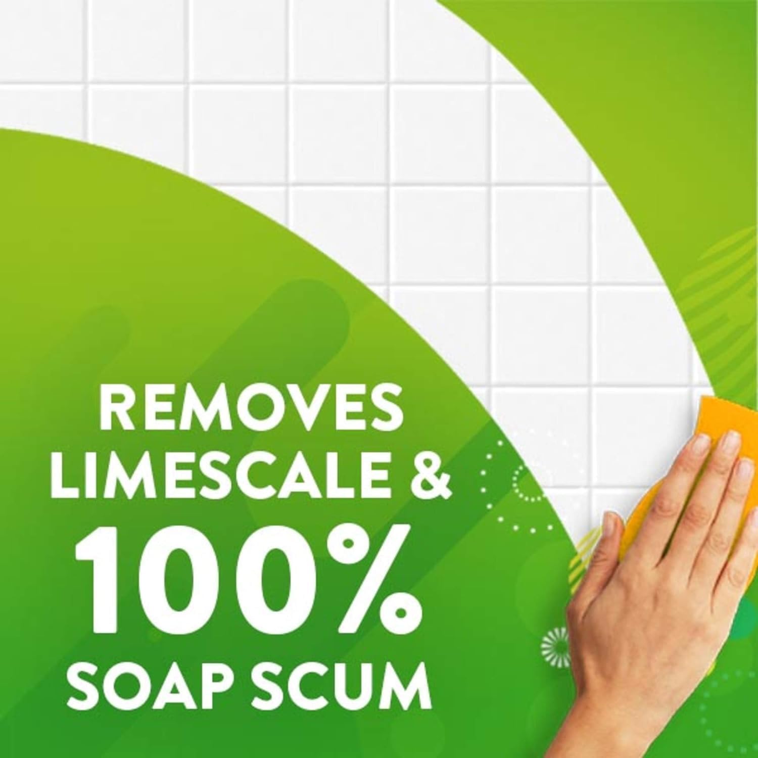 Scrubbing Bubbles Mega Shower Foamer & Windex Glass and Window Cleaner Bundle - Includes 1 23 oz Spray Bottle of Scrubbing Bubbles Rainshower Scent and 1 23 oz Spray Bottle of Windex Glass Cleaner image 2