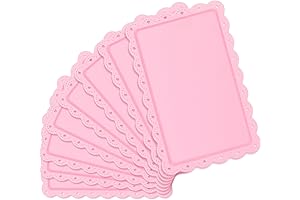 Dualshine Premium Pink Serving Trays and Platters for Party Snacks