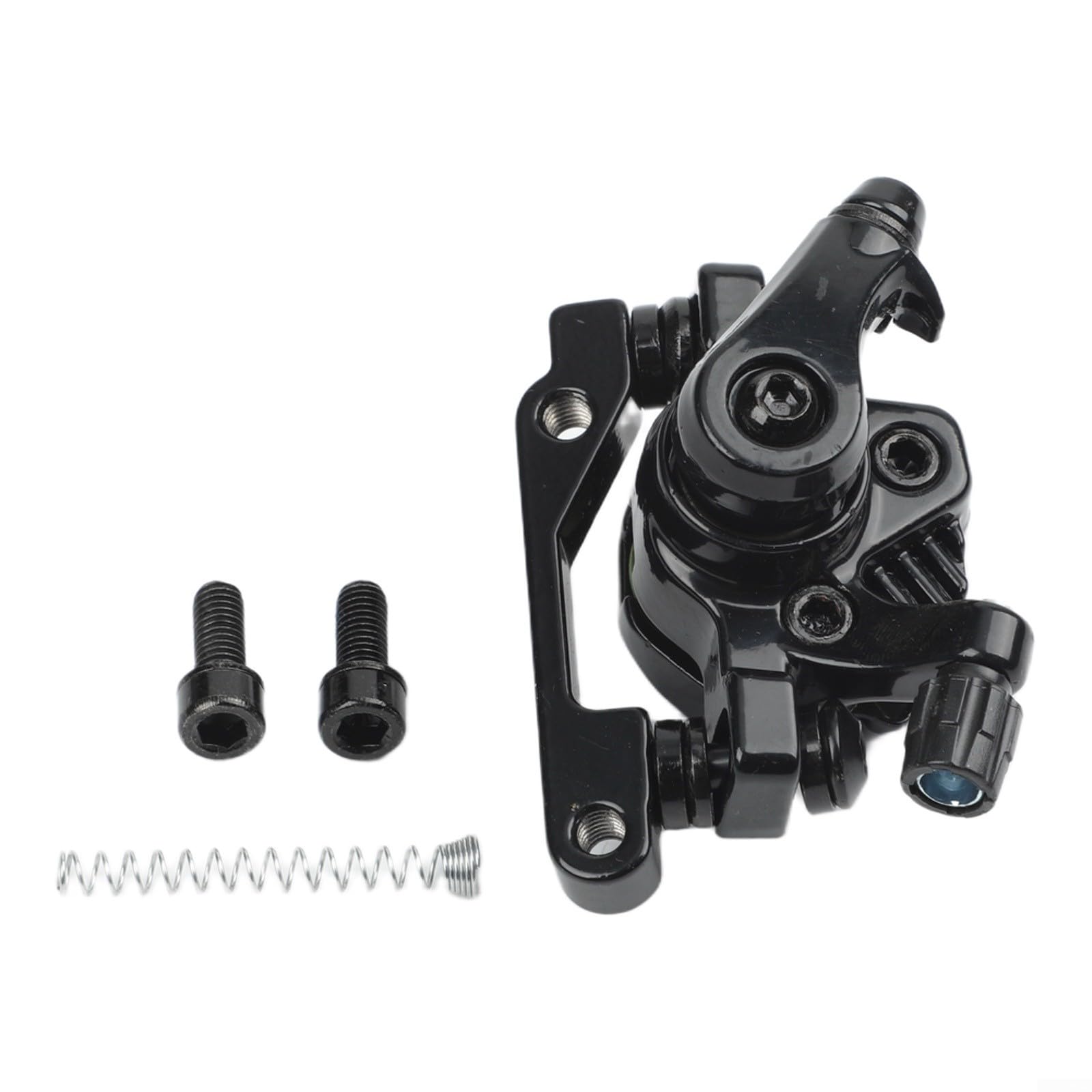Aluminum Disc Brakes Designed for KuKirin For G2 Pro For G2 Max Electric Scooters Supporting All-Weather Use and Accurate Brake Response Calibration (Right front Black)