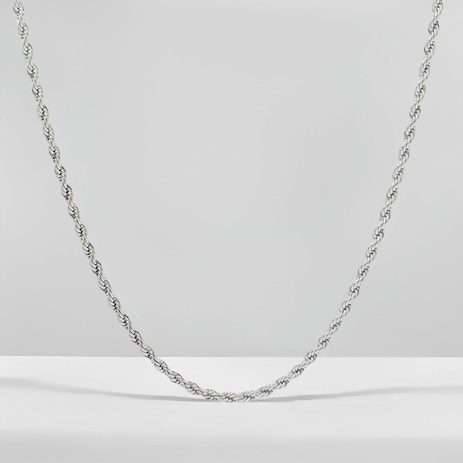 Stainless Steel Chain Necklace for Men Silver Chain Stainless Steel Necklace Chain for Men Women - Image 5