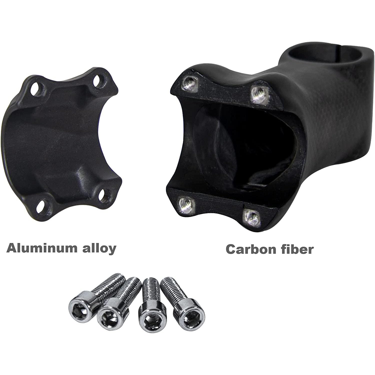 RXL SL gambi Manubrio Pipa Manubrio Bici Corsa Pipa MTB Carbonio Road Bike STEM Bici Carbon STEM Carbonio 6 17 Gradi 70 80 90 100 110 120 mm UD Opaco 3K Opaco 3K Lucido 1-1/8"(28.6mm)
