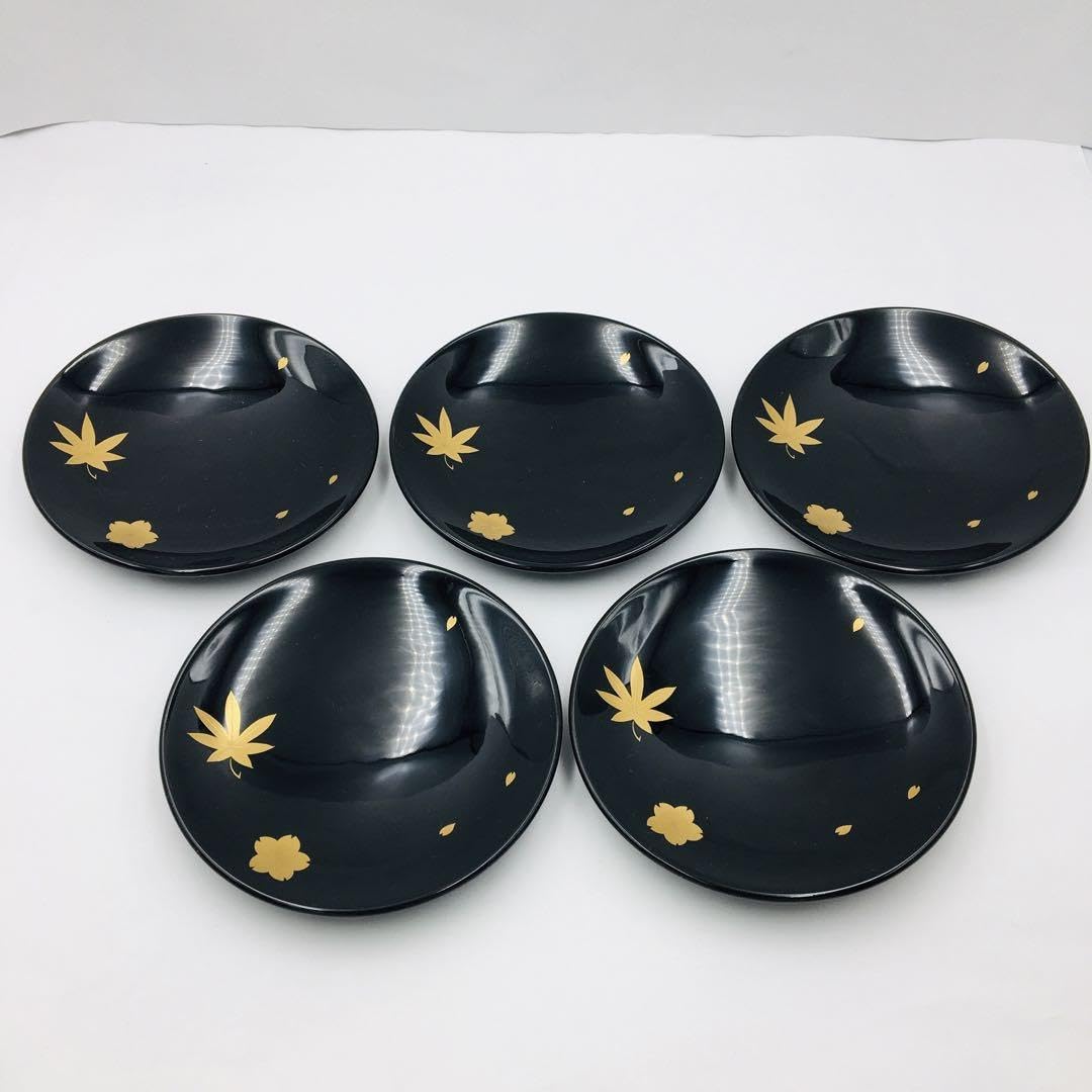 輪島塗　五島屋謹製　銘々皿 輪島塗 五島屋謹製 銘々皿