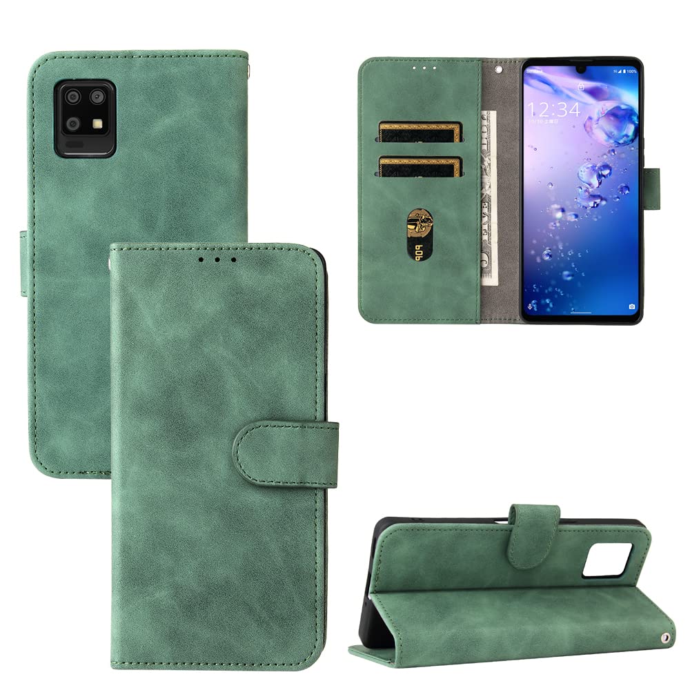 Custodia® Etui z klapką na portfel kompatybilne z Sharp Aquos zero6 (wzór 3)