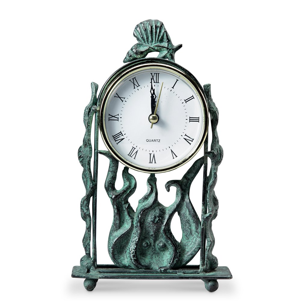 Reloj de mesa Octopus el regalo original idóneo para amantes de la decoración