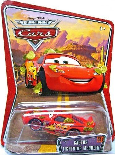 Disney Pixar Cars Cactus Lightning McQueen 1:55 Die-cast : Amazon.ca ...