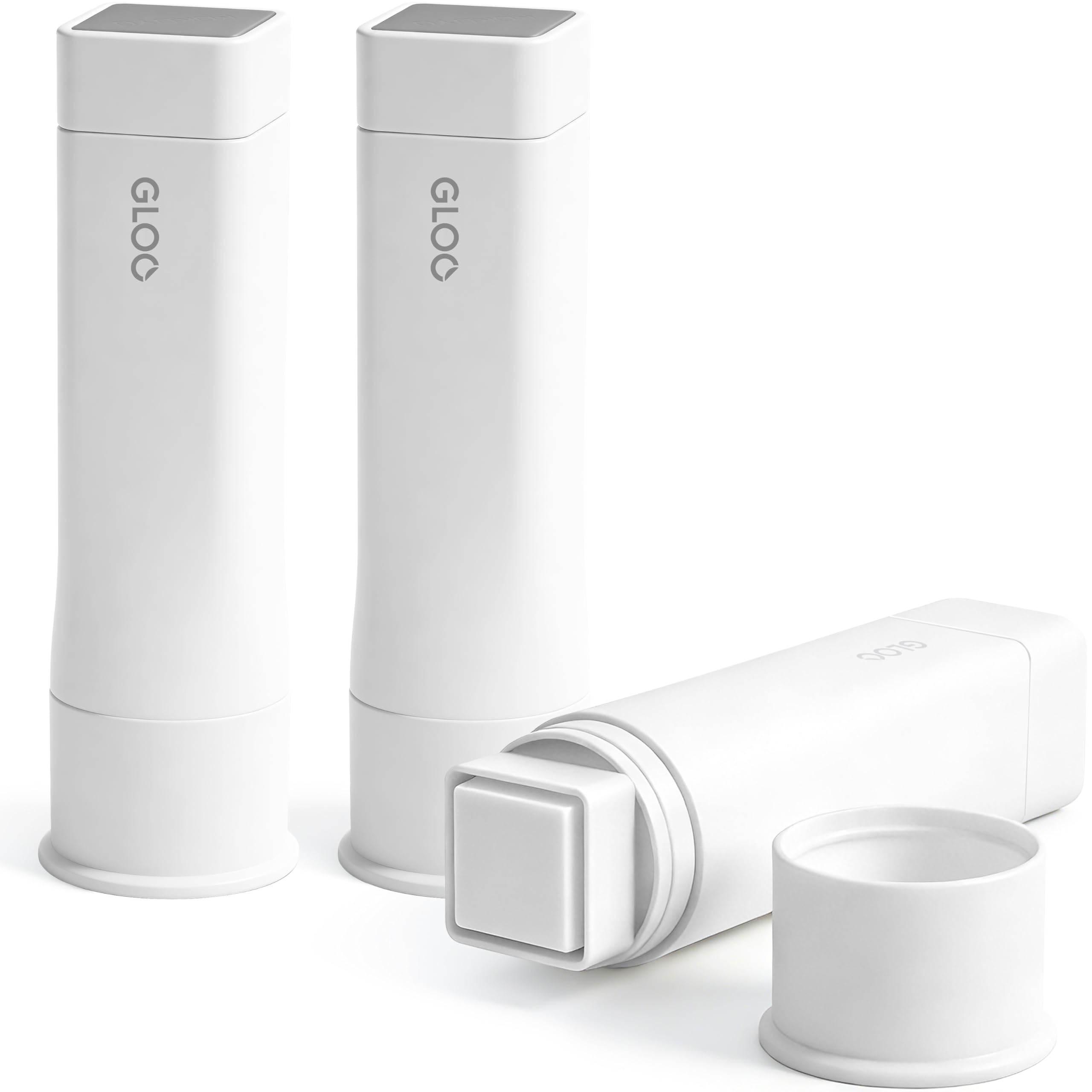 Kokuyo Gloo TA-G302-3P Lot de 3 bâtons de colle carrés Taille moyenne