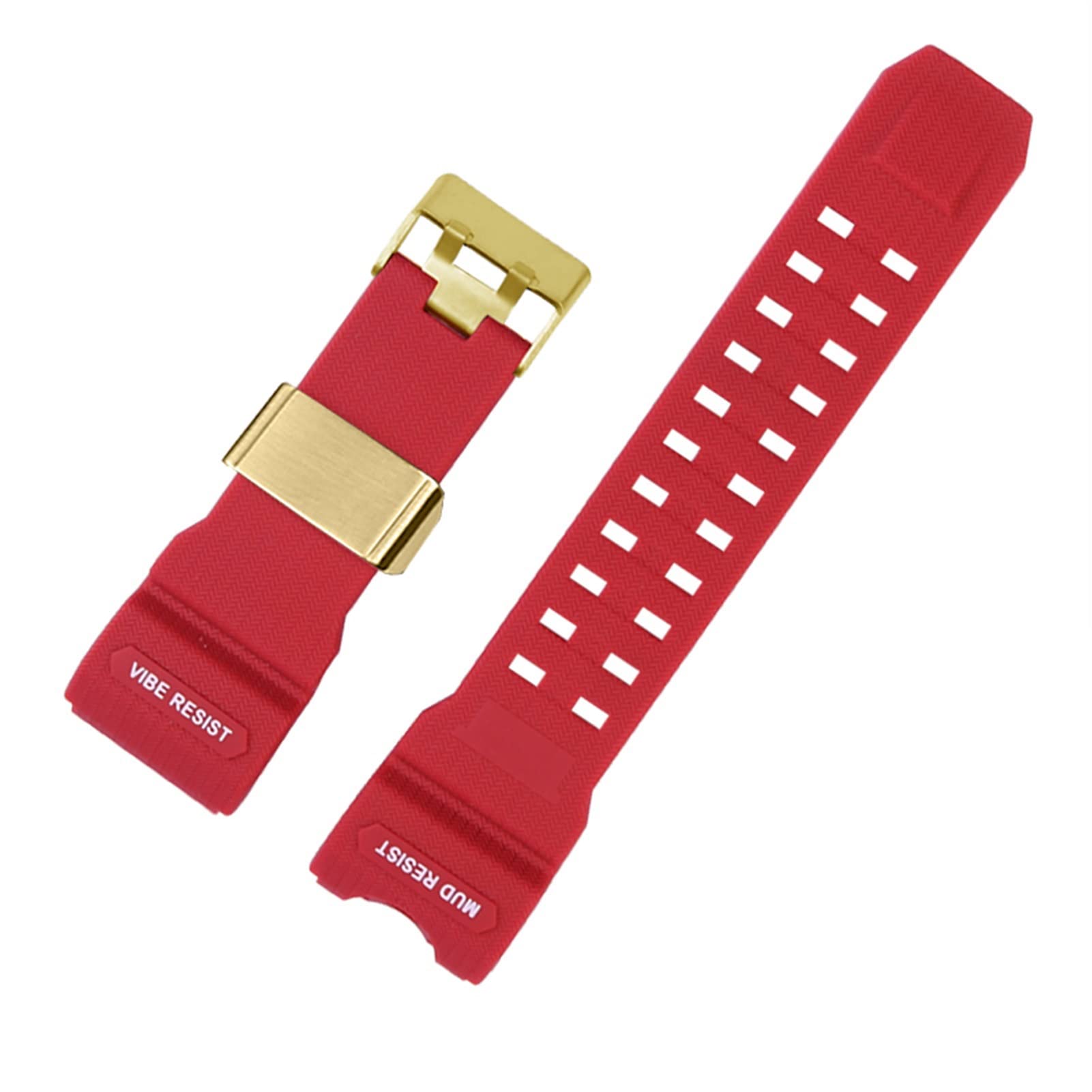 Bracelet résine pour GWG-1000 Big Mud King - rechange sport 24mm