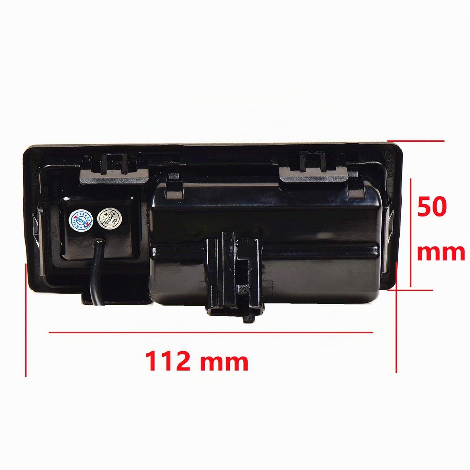 Telecamera posteriore HD 1280 x 720P impermeabile, visione notturna per Audi A3 8 V, 2016 + A4 B9, A5, Q5, A6, Q7, A6 (C7), A7 (C7), RS3 S3, A8 Allroad con radio MIB (MMI)