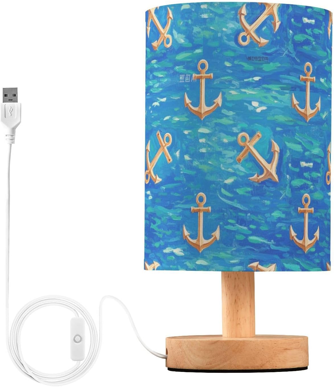 Gold Vintage Boat Ocean Desk Lamps Night Lights for Boys for Kitchen Lamp for Kids Room Warm Light de cuarto para nina