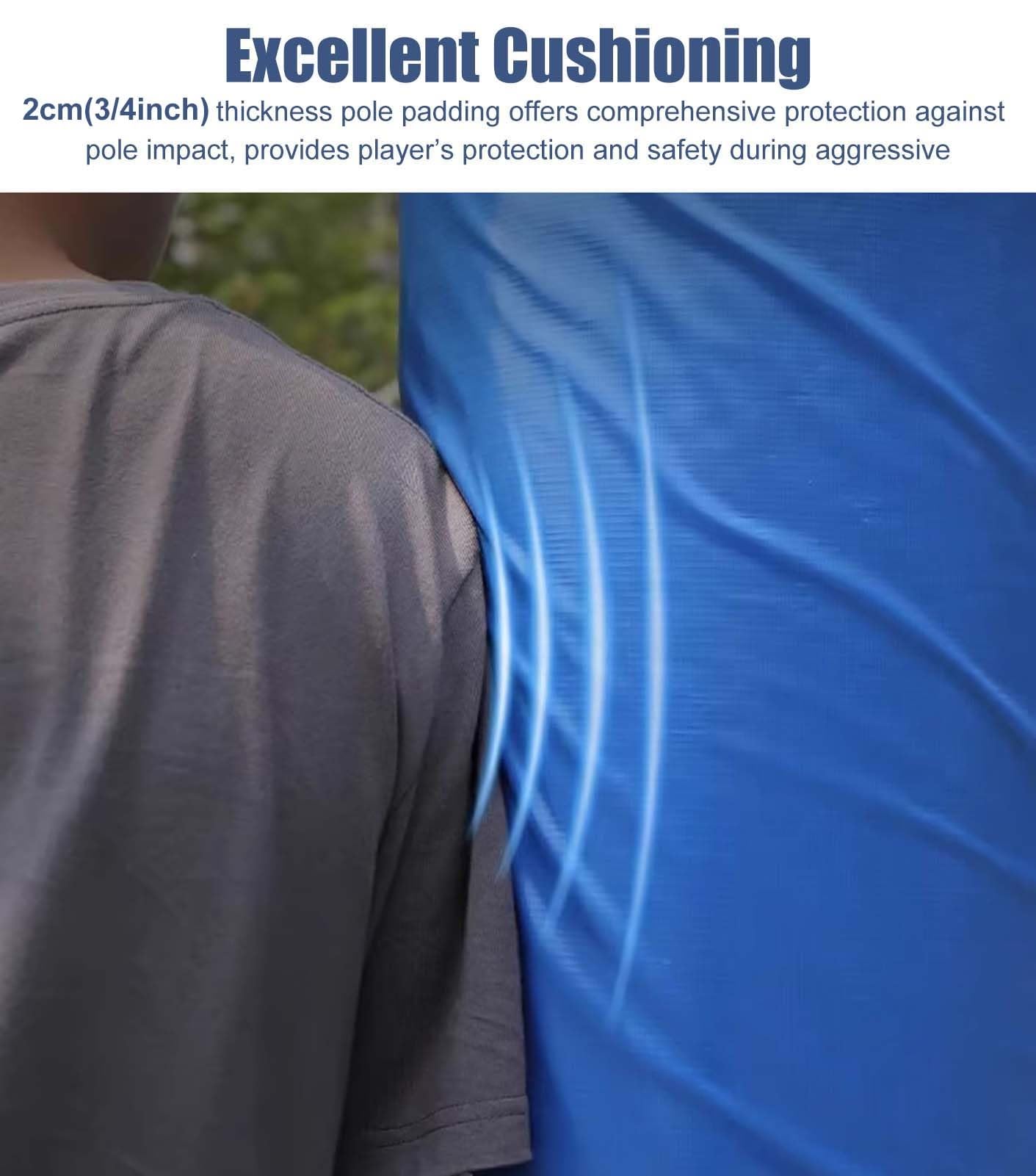 Wytrzymała Osłona Na Słupki Do Użytku Wewnątrz Pomieszczeń, Osłona Na Słupki Do Ćwiczeń, Na Okrągły Słupek, Osłona Na Słupki Do Koszykówki 183 Cm