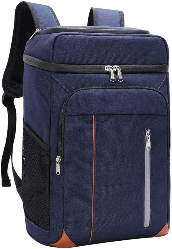 Mochila Aislante de Doble Capa, Bolsa de Picnic al Aire Libre de Gran Capacidad, abrebotellas de Cerveza, Carrito, Bolsa de Hielo(E)