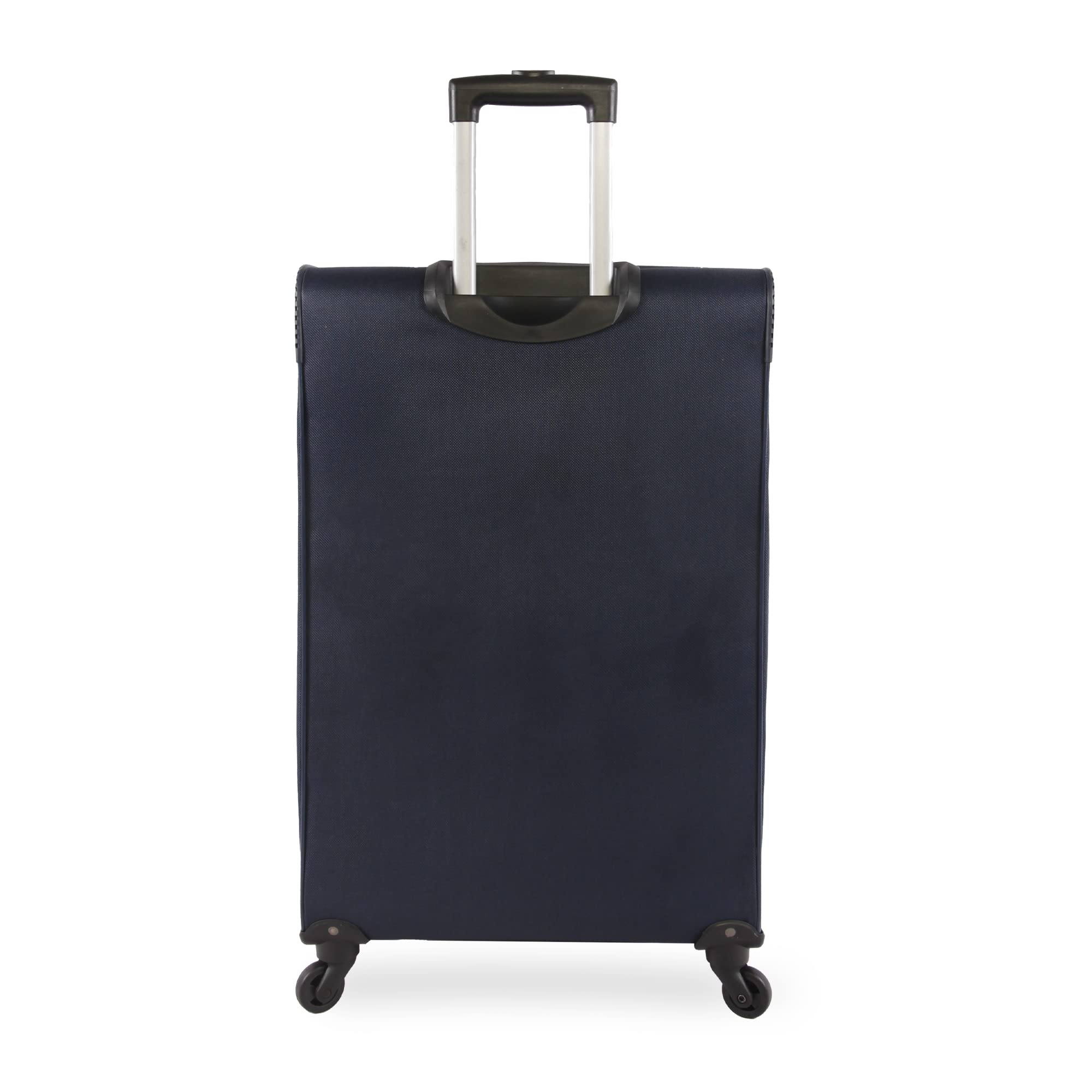 Nautica Seascape Collection 4-częściowy zestaw bagażowy Softside, Granatowy/żółty, Seascape Collection 4-częściowy zestaw bagażowy Softside