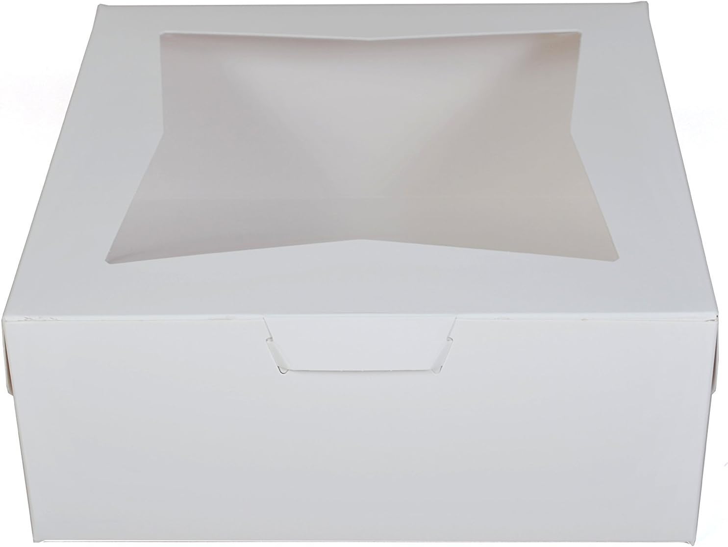 Exclusive Discount 80% Offer Pack of 10 WHITE 12x12x5 Window Bakery or Cake Box