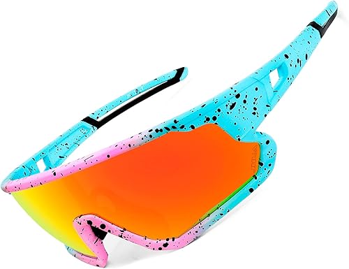FMY Gafas de ciclismo polarizadas para hombres y mujeres protección UV400 gafas de sol deportivas para béisbol correr pesca golf