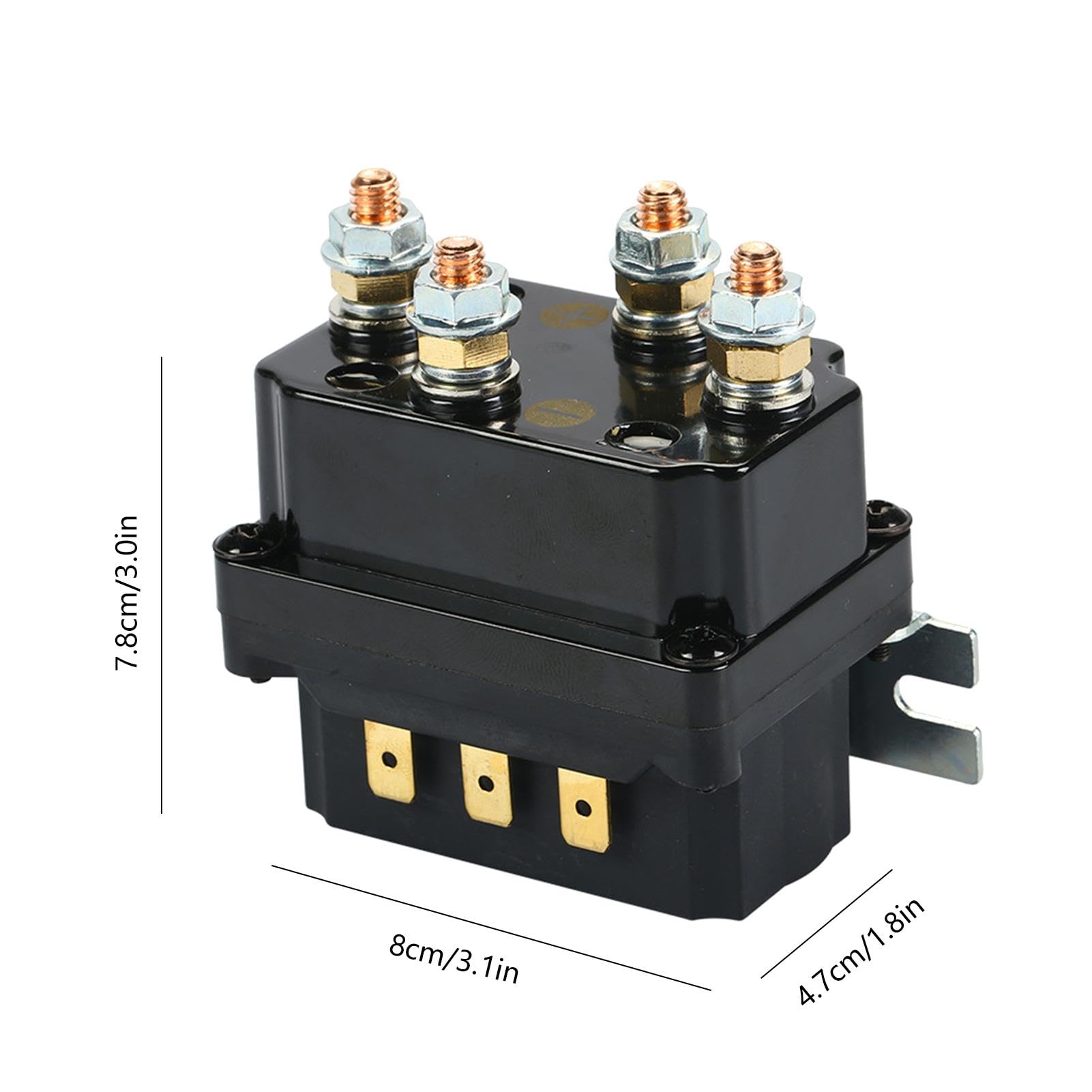 Solénoïde de treuil Warn - Contacteur de treuil universel, module de e de treuil | Boîte solénoïde de treuil 12 V, pièces de treuil robustes, boîte solénoïde incassable pour treuils de 5 000 à