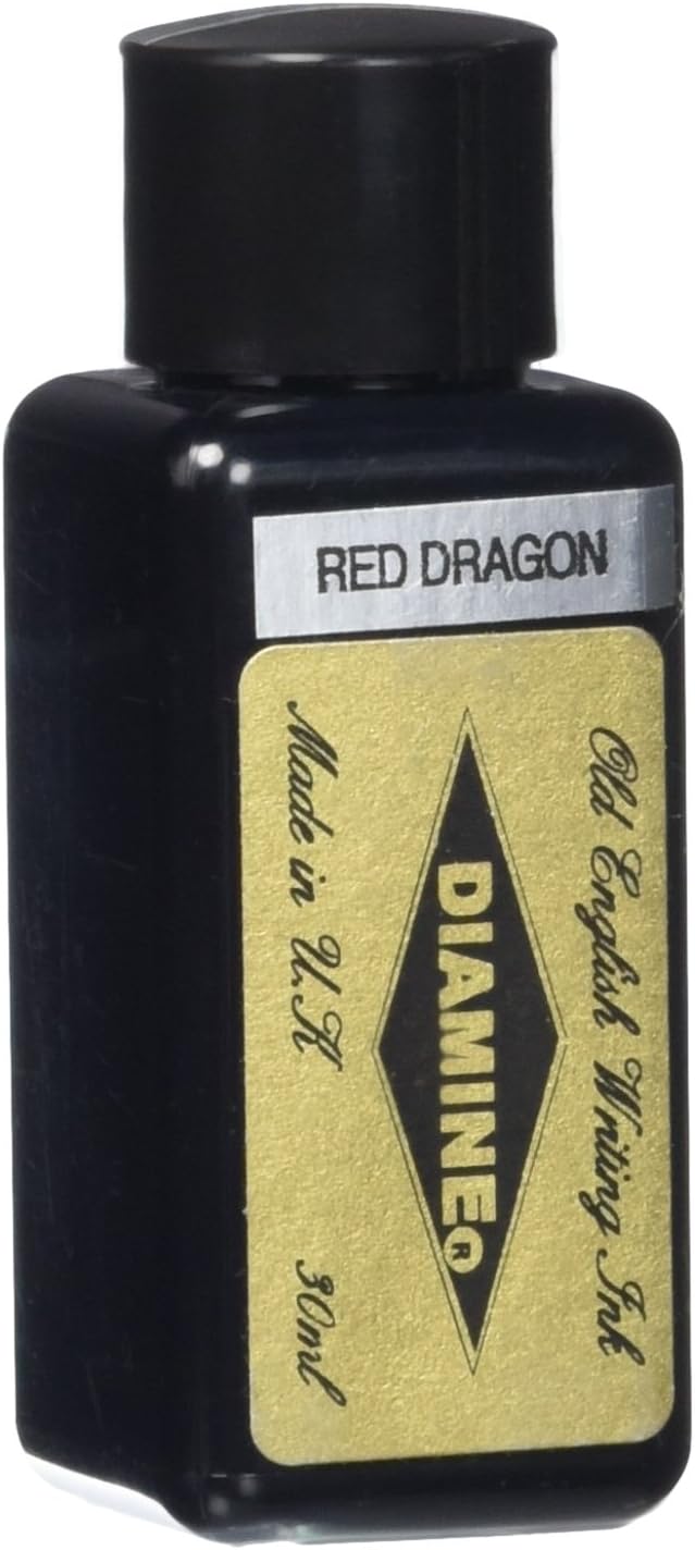 30ml Fountain Pen Ink - Red Dragon