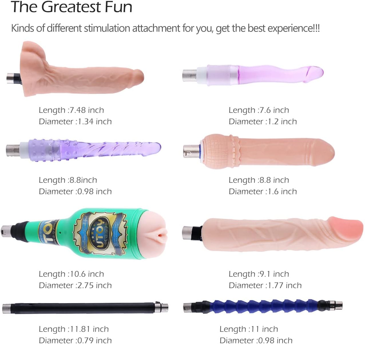 Sex Machine Dildo Machine with Realistic Dildo,Fuck Machine for Women with 3XLR Connector,Thrusting Sex Machine for Man,Adult Toys Sex Toy with 8 Accessories