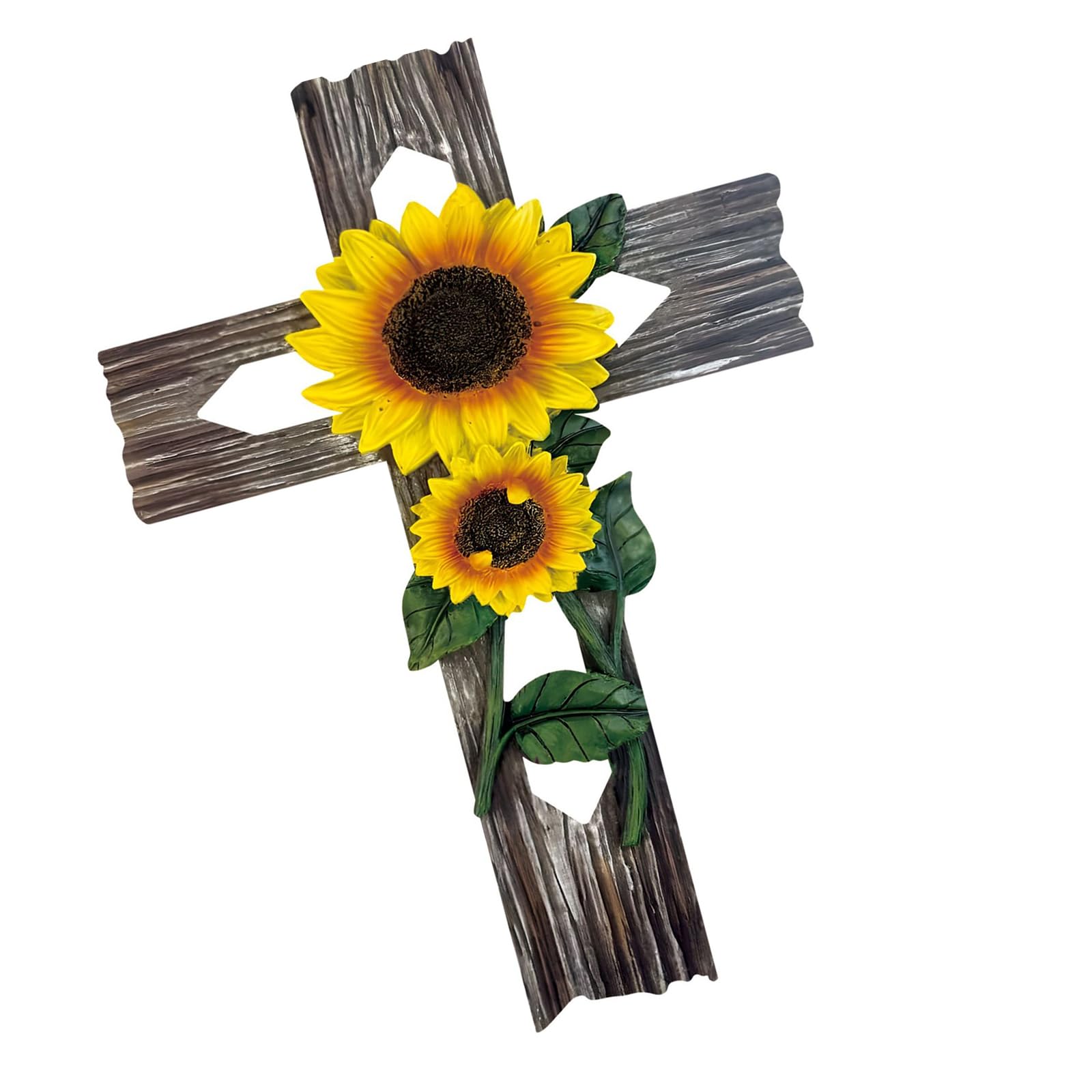 Qusinfc Wooden Crosses Wall Hanging Handcrafted Crucifix Ornament for Home Decors Spiritual Religious Gift Wall Hanging Crucifix