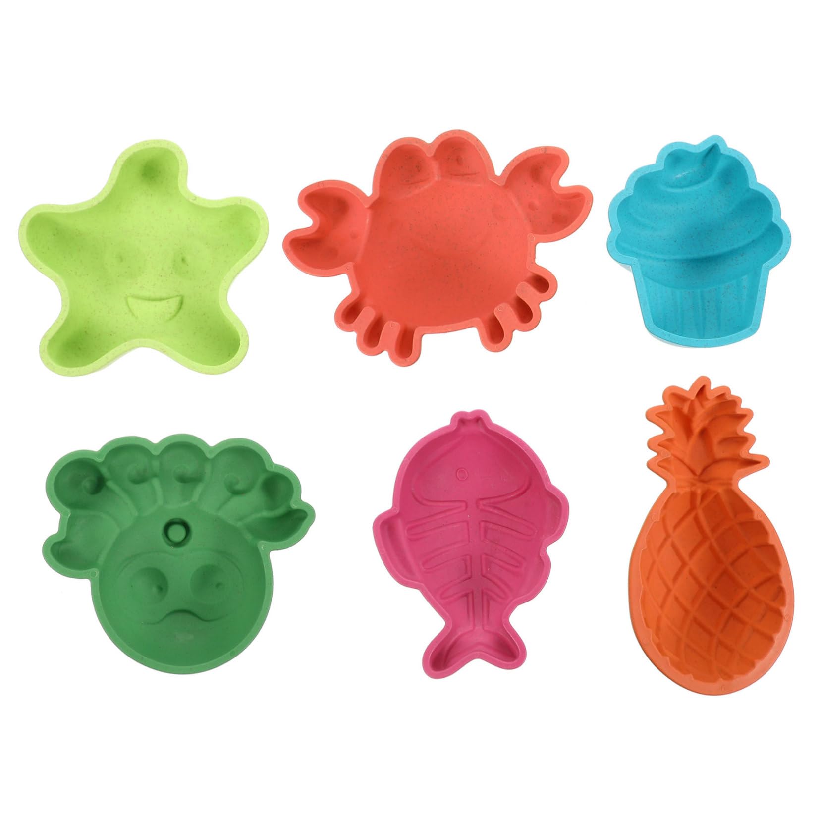 SUPVOX 6Pcs Beach Sand Set Safe Fun and Creative Playtime for Seaside Activities and Imaginative Play Lightweight and Smooth for Comfortable Use Random Color