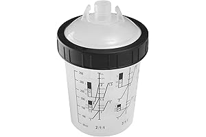 Automotive Spray Cup Paint System, Set of Four Type A.