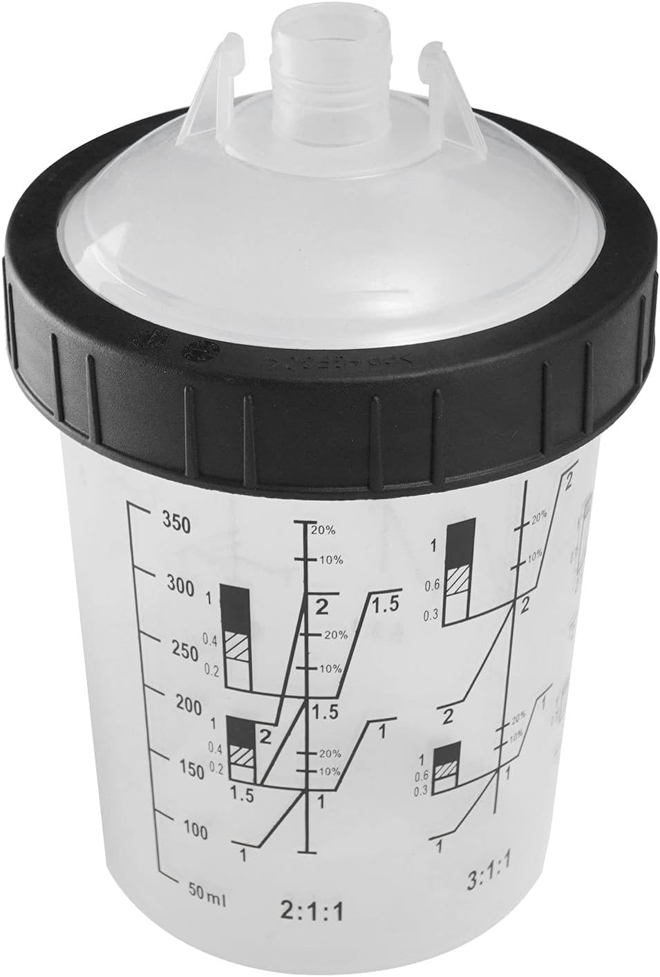 Aislor Automotive Spray Cup Paint System Hard Cup and